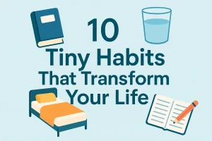 10 Tiny Habits That Make a Big Difference in Your Life