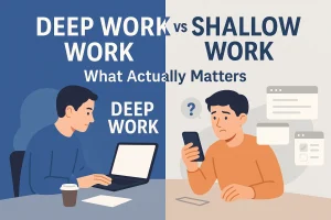 Deep Work vs Shallow Work: What Actually Matters