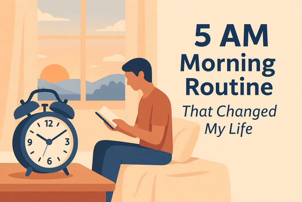 The 5 AM Morning Routine That Changed My Life